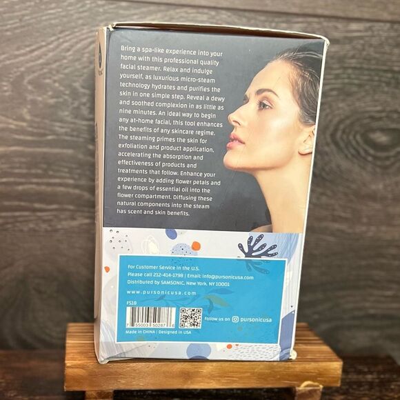 Pursonic Facial Steamer Hot Mist Spa for Deep Face Cleansing. NIB! - Picture 13 of 16